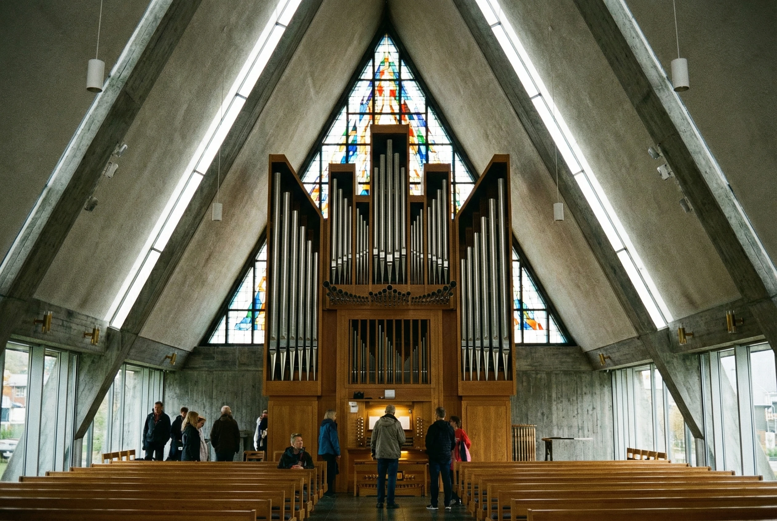 Arctic Cathedral Tromsø pipe organ - concert instrument and architectural feature